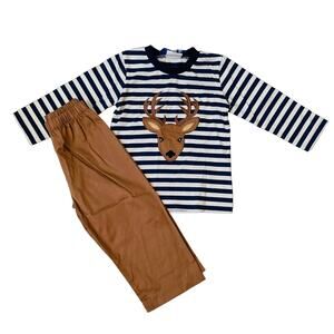 NWT Millie Jay 12M Deer Pant Set